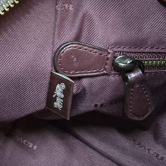 Coach Gray Dreamer Satchel-Top Line-EUC-FULL INCLUSION - Picture 12 of 16